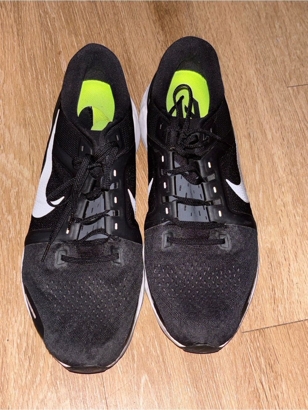 Nike Air Zoom Vomero 16 Running Shoes Black White ZoomX Mens Size 15 b78